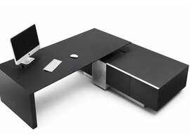Ultom Modi bureau met opleg dressoir – directiebureau design