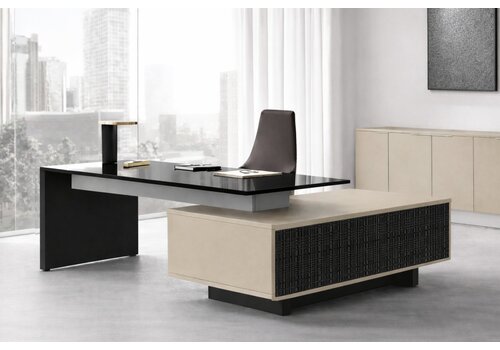 Modi bureau glas met dressoir