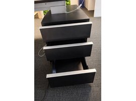 Ultom Modi hoekbureau met ladeblok – directiebureau design