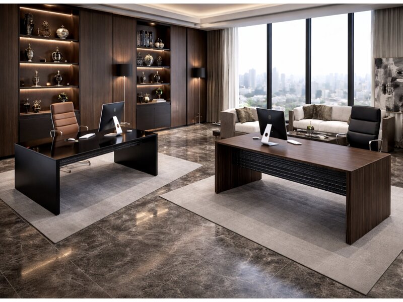 Ultom Modi bureau design – directiebureau glas of hout