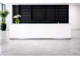 Ultom Bengentile comptoir réception – design modulaire droit