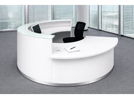 Ultom Bengentile comptoir réception arrondi – design modulaire