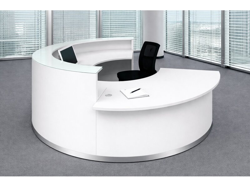 Ultom Bengentile comptoir réception arrondi – design modulaire