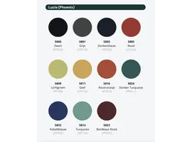 Se7en Vivienne LX010 chaise bureau ergonomique – design noir Lucia