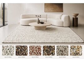 Brink & Campman Pop Art tapis – tapis laine design à poils longs