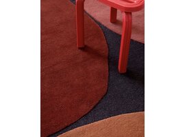 Brink & Campman Decor Plateau tapis – laine tuftée design géométrique