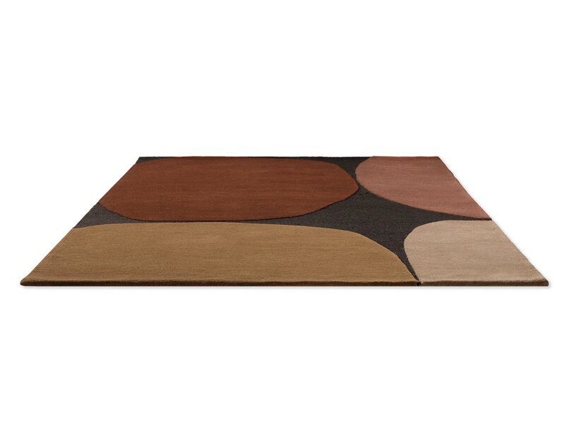 Brink & Campman Decor Plateau tapis – laine tuftée design géométrique