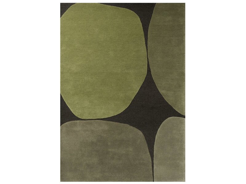 Brink & Campman Decor Plateau tapis – laine tuftée design géométrique