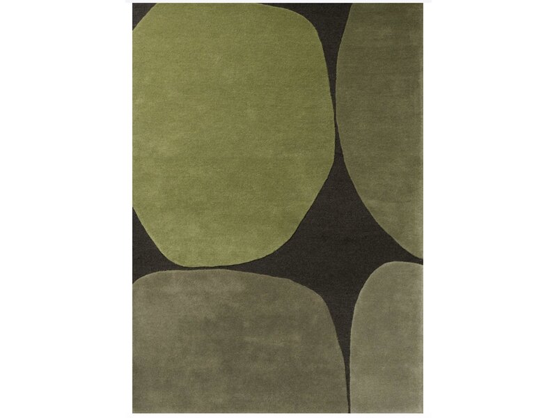 Brink & Campman Decor Plateau tapis – laine tuftée design géométrique