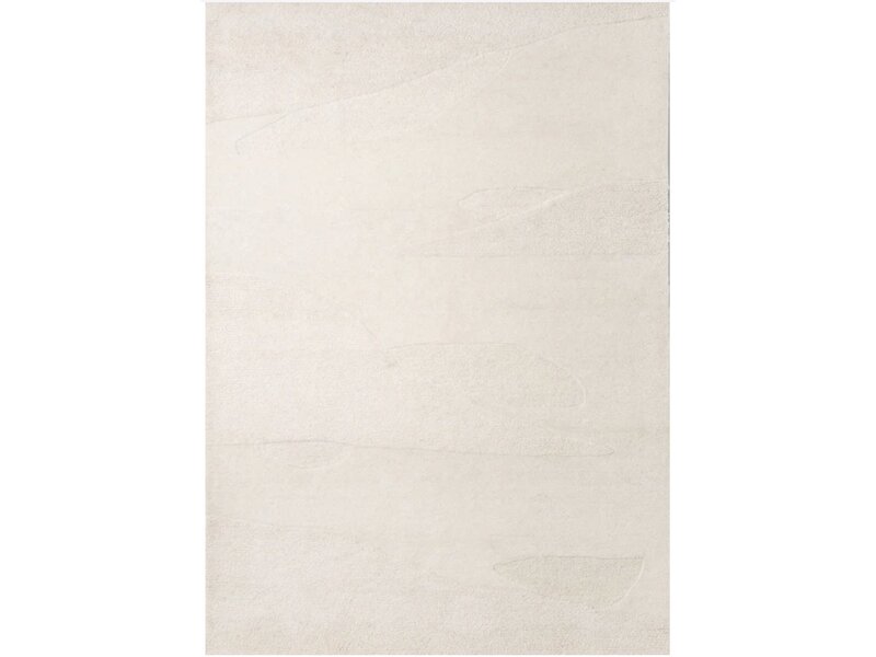 Brink & Campman Decor Scape Woolwhite tapis – laine tuftée design ivoire abstrait