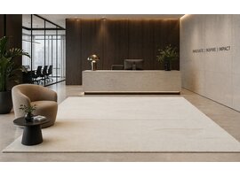 Brink & Campman Decor Scape Woolwhite tapis – laine tuftée design ivoire abstrait