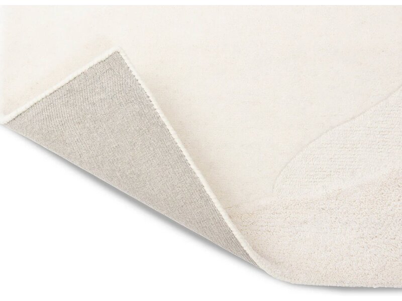 Brink & Campman Decor Scape Woolwhite tapis – laine tuftée design ivoire abstrait