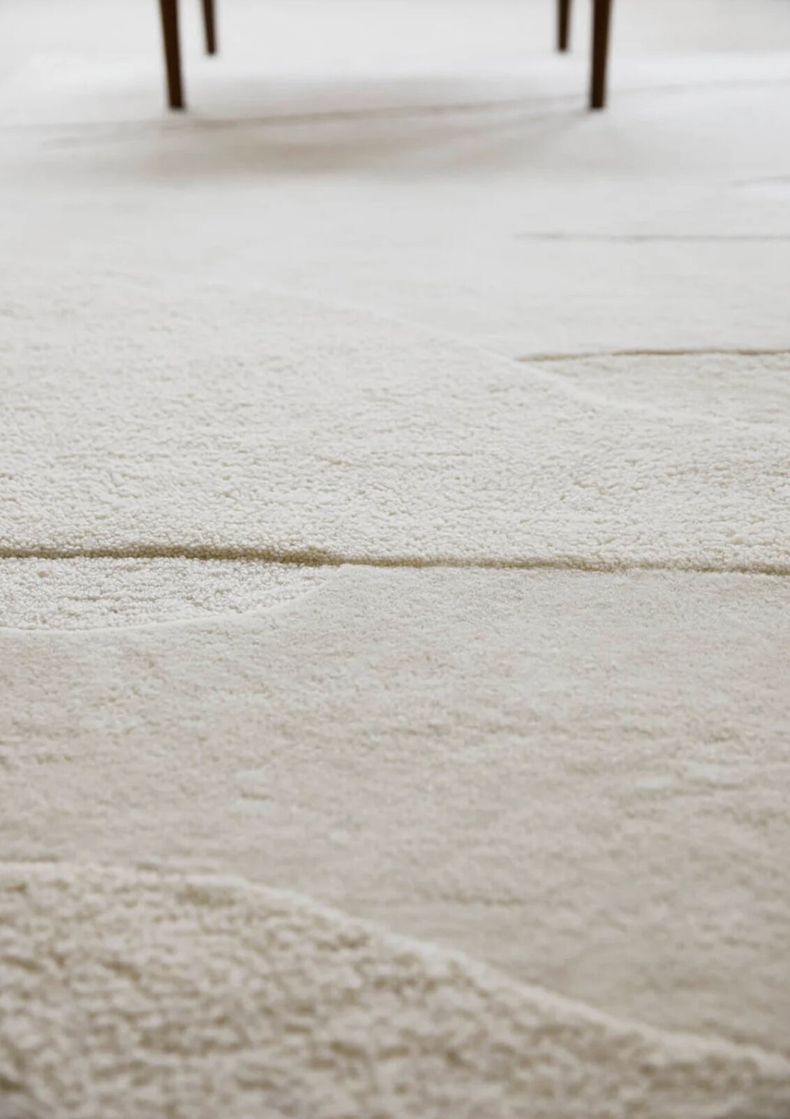 Brink & Campman Brink & Campman Decor Scape Woolwhite tapis – laine tuftée design ivoire abstrait