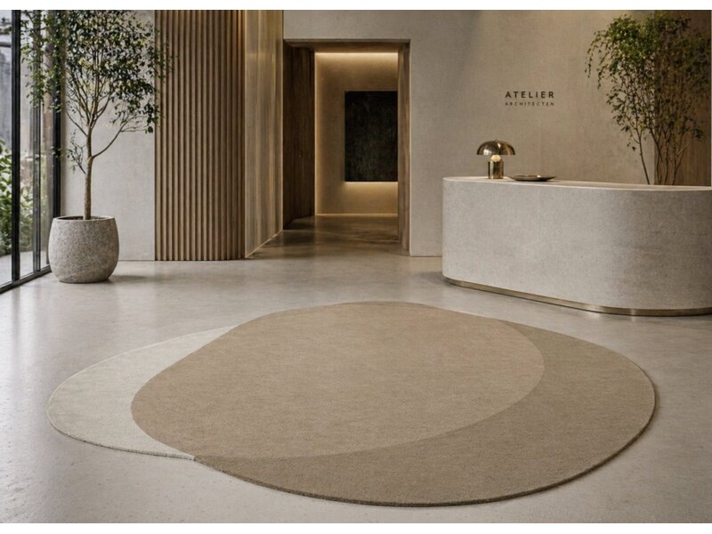 Brink & Campman Element Arp Natural tapis – laine tuftée design naturel minimaliste