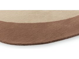 Brink & Campman Element Moore Caramel tapis – laine design forme organique