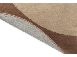 Brink & Campman Element Moore Caramel tapis – laine design forme organique