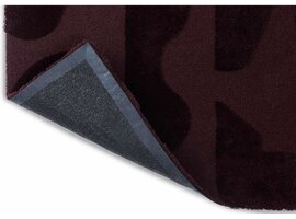 Brink & Campman Mural Burgundy tapis – laine design bordeaux abstrait