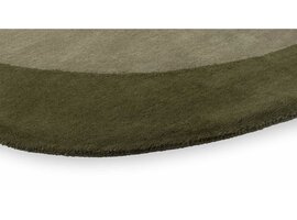 Brink & Campman Element Moore Moss tapis – laine design forme organique verte