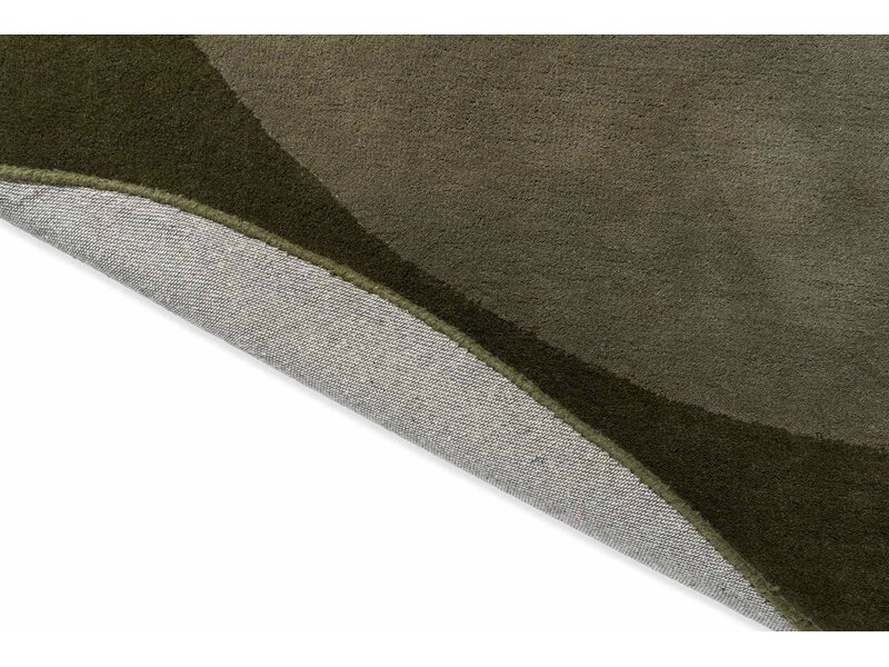 Brink & Campman Element Moore Moss tapis – laine design forme organique verte