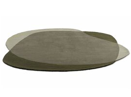 Brink & Campman Element Moore Moss tapis – laine design forme organique verte