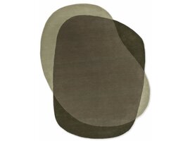 Brink & Campman Element Moore Moss tapis – laine design forme organique verte