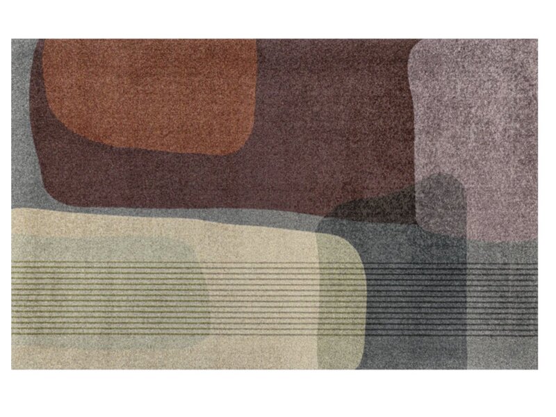 Kleentex Wash & Dry Arcadia voetmat – wasbare schoonloopmat antislip design