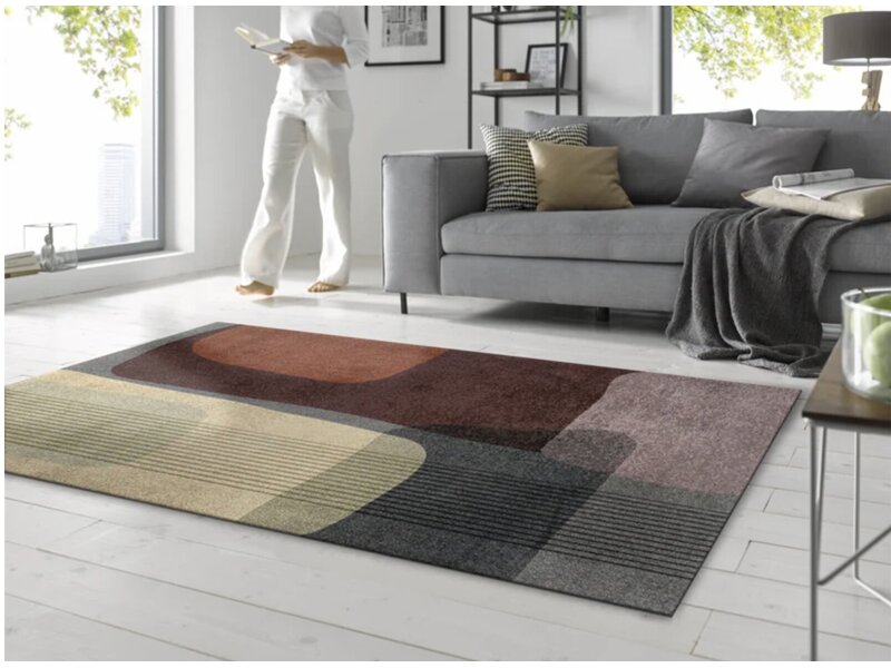 Kleentex Wash & Dry Arcadia voetmat – wasbare schoonloopmat antislip design