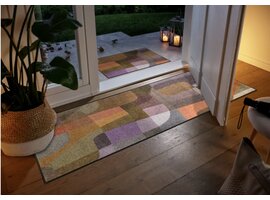 Kleentex Wash & Dry Future Mind voetmat – wasbare schoonloopmat design antislip