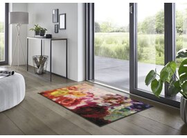 Kleentex Wash & Dry Colour Blast voetmat – wasbare schoonloopmat kleurrijk antislip