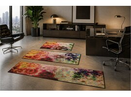 Kleentex Wash & Dry Colour Blast voetmat – wasbare schoonloopmat kleurrijk antislip