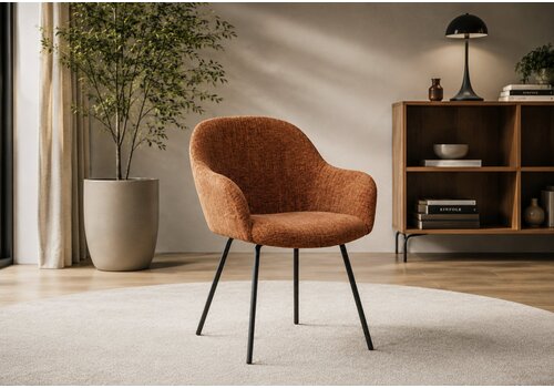 Arda chaise salle à manger avec accoudoirs