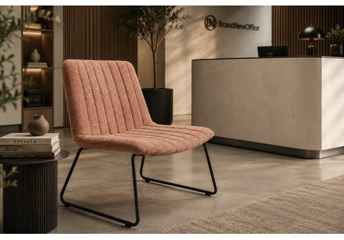 James fauteuil tissu chenille