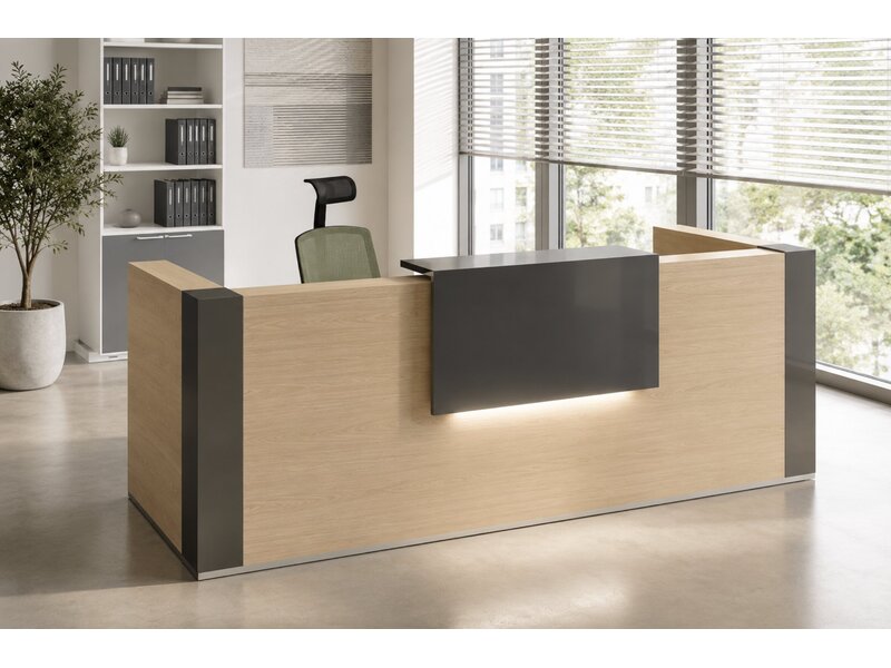 MDD Tera receptiebalie – Modulaire, stijlvolle en professionele toonbank voor elke ontvangstzone