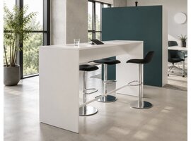 MDD MDD table haute – Idéale pour salle de réunion, cafétéria & espaces collaboratifs MDD table haute – Idéale pour salle de réunion, cafétéria & espaces collaboratifs