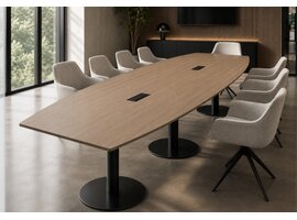MDD MDD ST-Meeting : Table de conférence modulable de 200 à 700 cm MDD ST-Meeting : Table de conférence modulable de 200 à 700 cm
