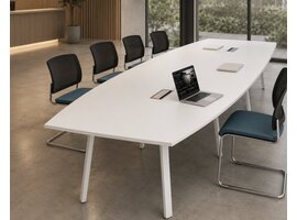 MDD MDD Ogi A vergadertafel – Moderne, uitbreidbare en stijlvolle tafel voor elke vergaderruimte MDD Ogi A vergadertafel – Moderne, uitbreidbare en stijlvolle tafel voor elke vergaderruimte