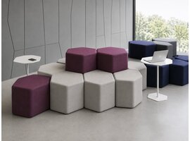 MDD MDD Bazalto – Modulaire zitpoefs voor moderne kantoren, lounge- en samenwerkruimtes MDD Bazalto – Modulaire zitpoefs voor moderne kantoren, lounge- en samenwerkruimtes