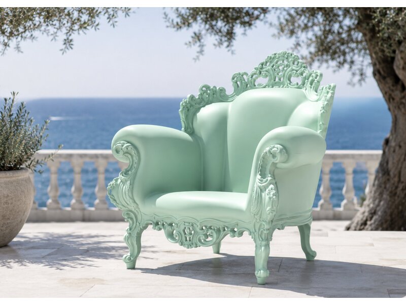 Magis Proust fauteuil baroque – icône design Alessandro Mendini pour intérieur et extérieur
