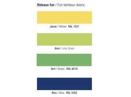 Vinco Generic fun hoge metalen roldeurkast Generic fun hoge metalen roldeurkast