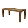 Jan Kurtz Jan Kurtz Stage tafel in gerecycleerd teak – design tuintafel en eettafel voor binnen en buiten