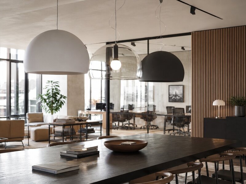 Suspension Kartell Big FL/Y – grande lampe suspendue design en PMMA recyclé par Ferruccio Laviani
