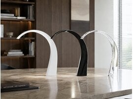Kartell Lightning Kartell Taj bureaulamp – dimbare LED tafellamp in transparant PMMA van Ferruccio Laviani Kartell Taj bureaulamp – dimbare LED tafellamp in transparant PMMA van Ferruccio Laviani