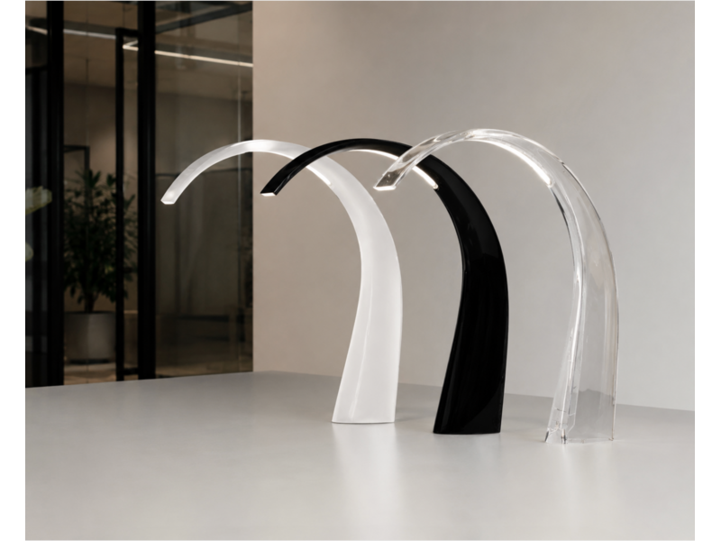 Kartell Taj bureaulamp – dimbare LED tafellamp in transparant PMMA van Ferruccio Laviani