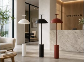 Kartell Geen-A vloerlamp – elegante LED leeslamp in gelakt staal van Ferruccio Laviani