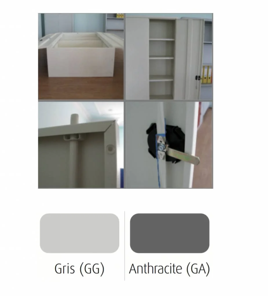 BNO BNO metalen archiefkast – afsluitbare kantoorkast met verstelbare legplanken voor dossiers BNO BNO metalen archiefkast – afsluitbare kantoorkast met verstelbare legplanken voor dossiers