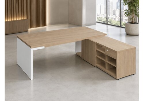 Mito Directiebureau met Lowboard