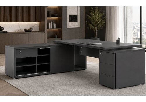 Mito bureau de direction noir fenix