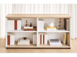 MDD Armoire ouverte basse MDD Basic – rangement pour classeurs, livres et fournitures de bureau Armoire ouverte basse MDD Basic – rangement pour classeurs, livres et fournitures de bureau