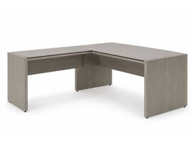 Bureau de direction Status avec retour – bureau design pour direction, cabinet professionnel et espace de travail haut de gammen