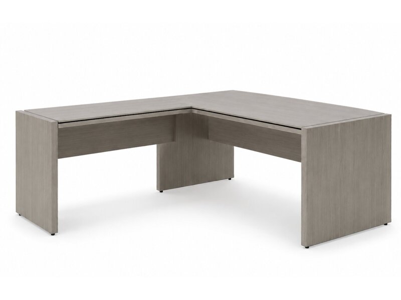 Bureau de direction Status avec retour – bureau design pour direction, cabinet professionnel et espace de travail haut de gammen
